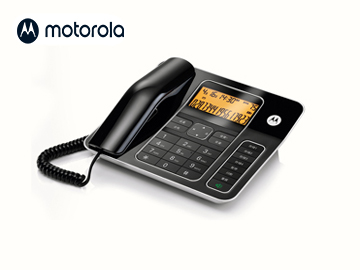 摩托羅拉CT340C電話機,雙接口電話,辦公座機,一鍵撥號電話機